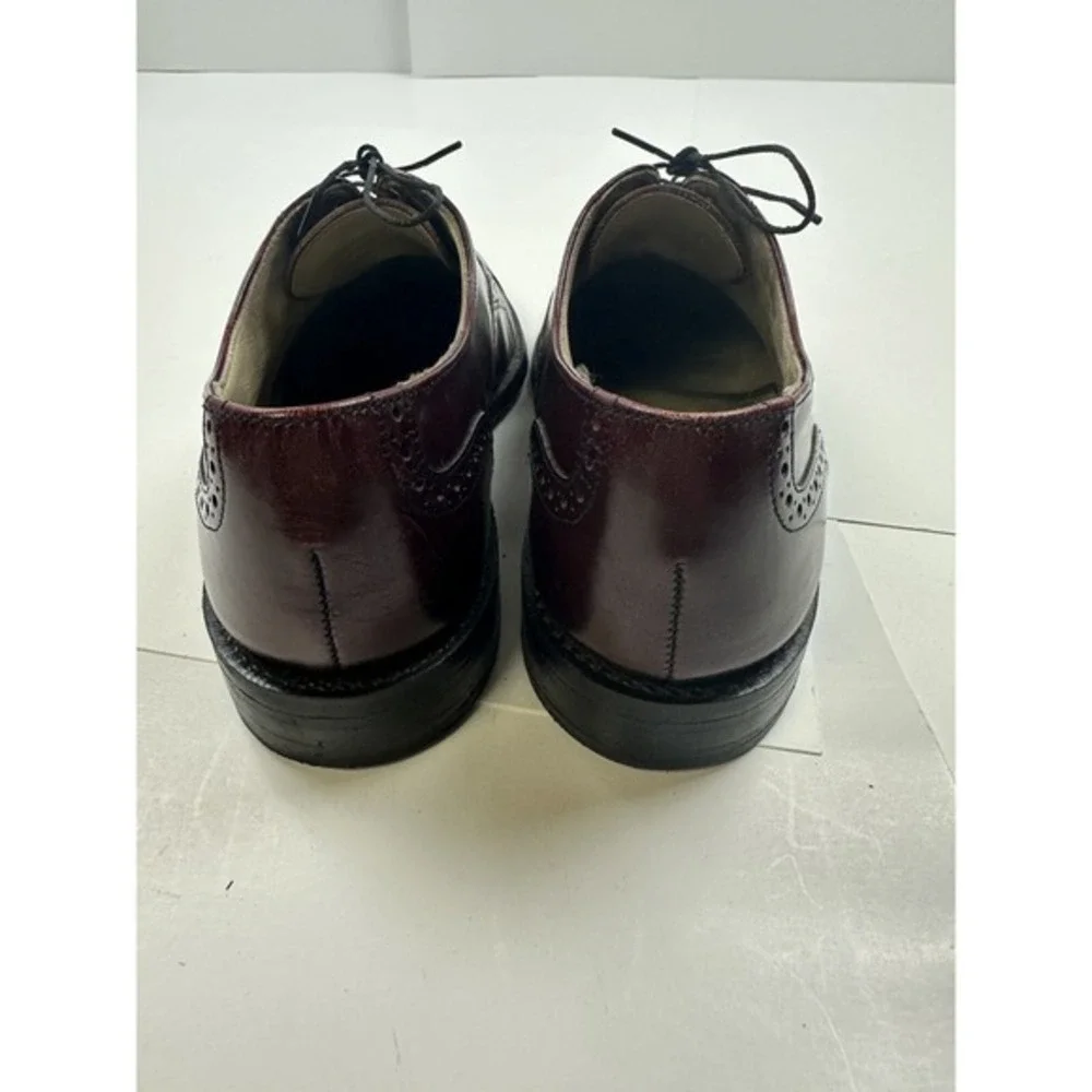 Bostonian‎ Impression Brown Cap Toe Oxford Dress Leather Shoes Mens Sz 8 D
